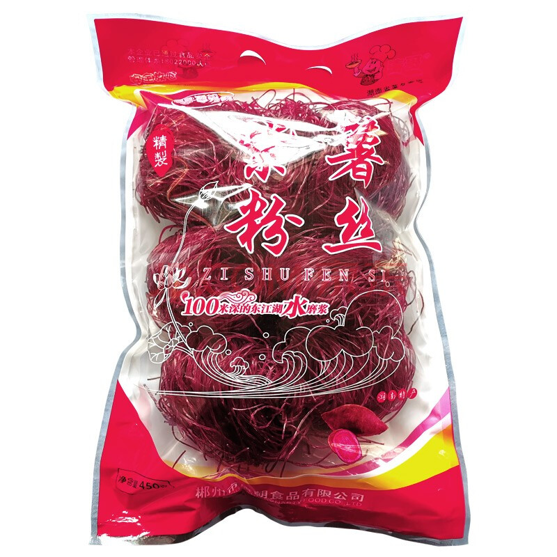 涛哥粉丝 紫薯粉丝450g/袋