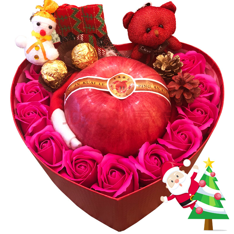 免费代写贺卡】超大世界一号平安果大苹果巨型圣诞节平安夜苹果礼物 1