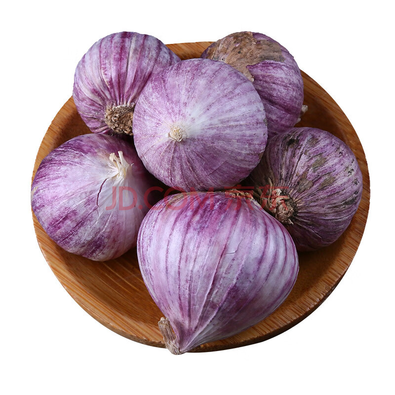 紫皮独头蒜紫蒜独蒜大个干蒜大蒜头农家4斤