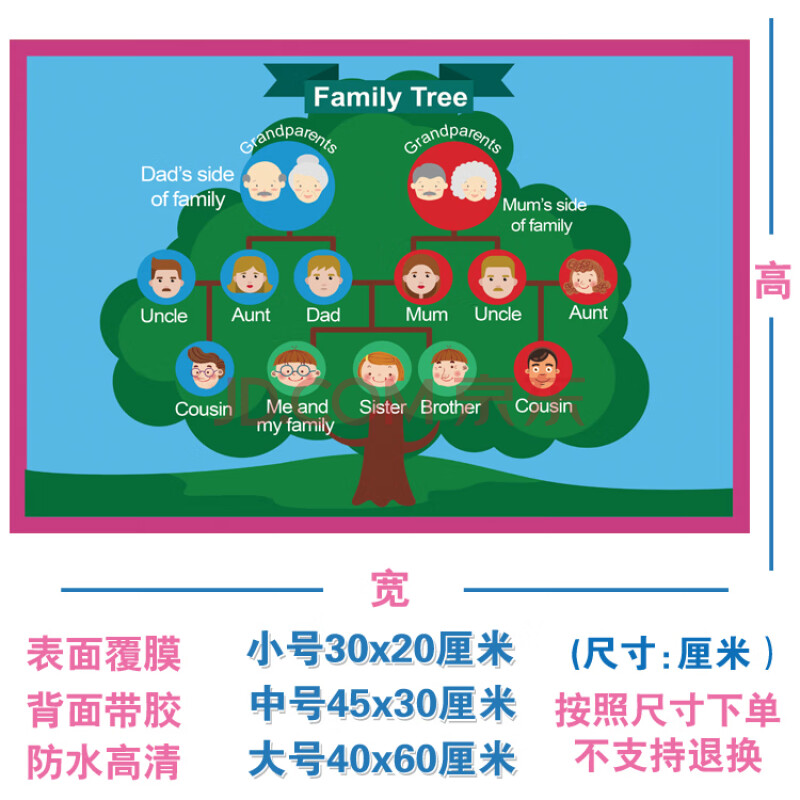 w435-7 家庭樹 大【圖片 價格 品牌 報價】-京東