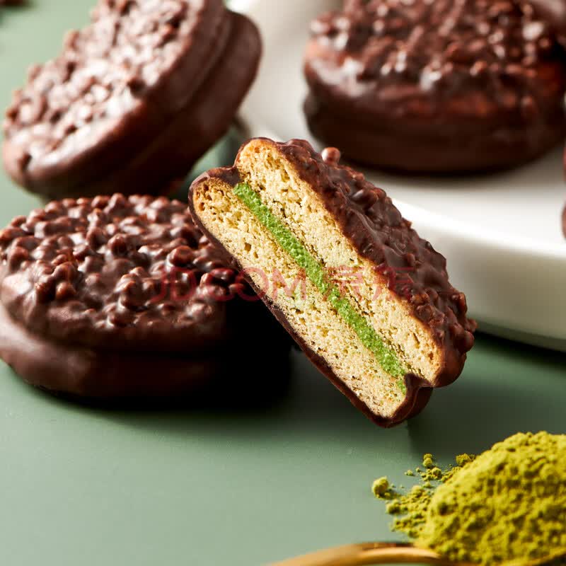 9秒17枚】达利园巧克力派巧可醇年货整箱饼干蛋糕零食宿舍糕点营养