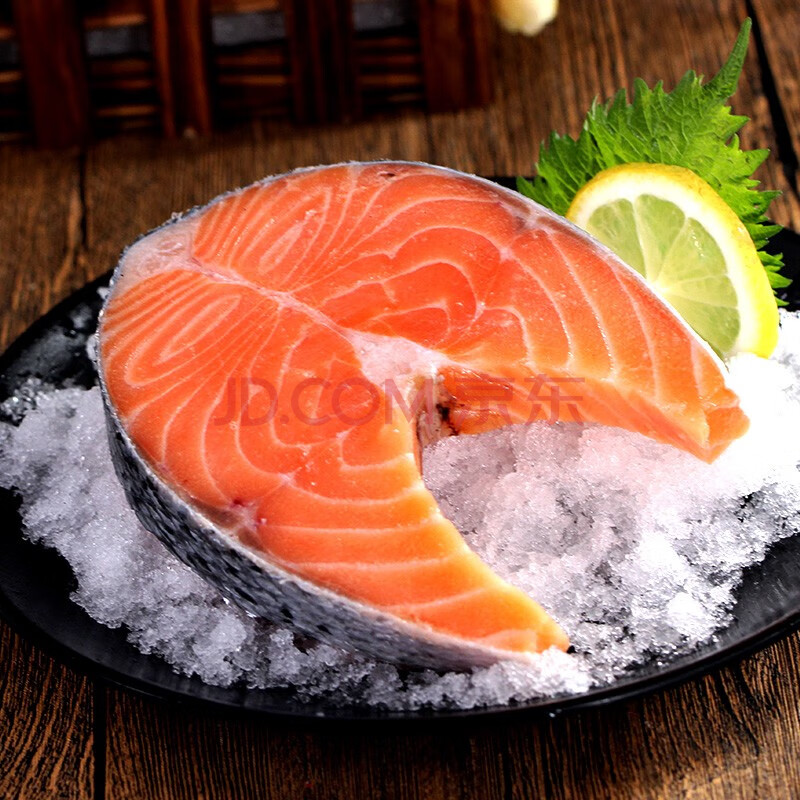 【轮切三文鱼排中段500g】新鲜三文鱼智利进口香煎三文鱼扒三文鱼腩