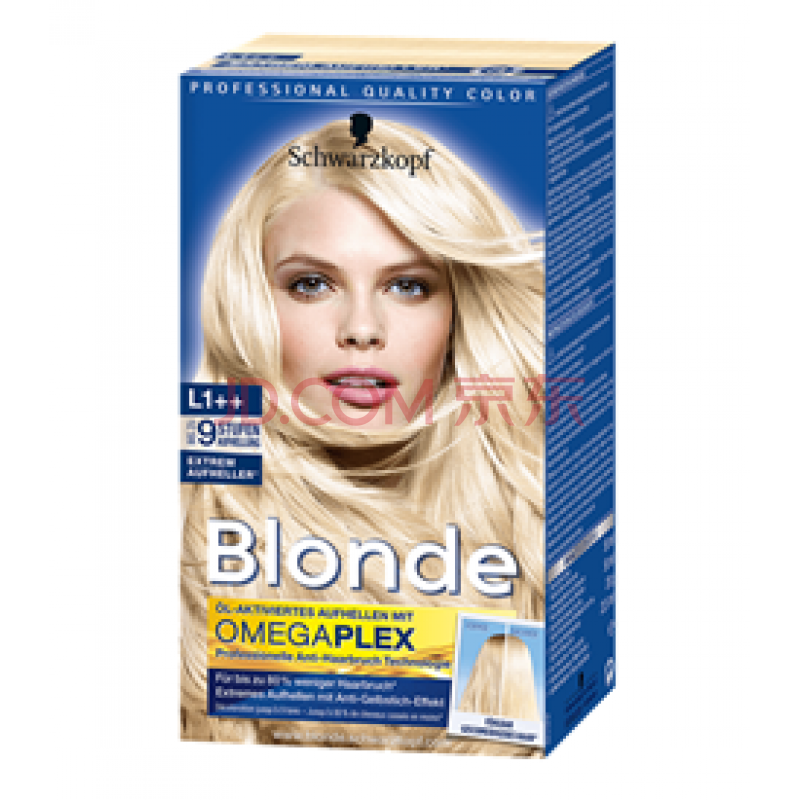 施华蔻(schwarzkopf)染发膏德国漂发剂褪色剂l101褪色膏女结构还原