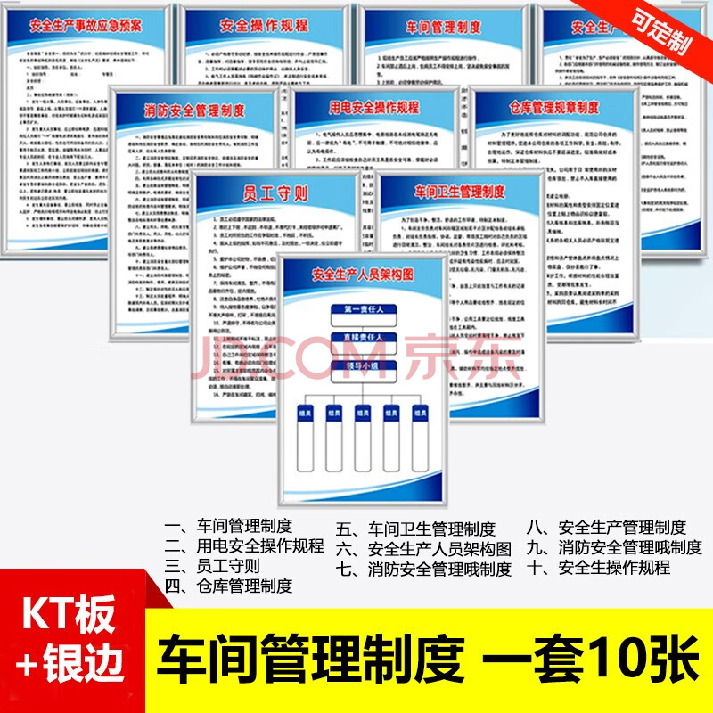 消防安全生產管理規章制度牌工廠車間標識牆貼標誌倉庫企業標語上牆