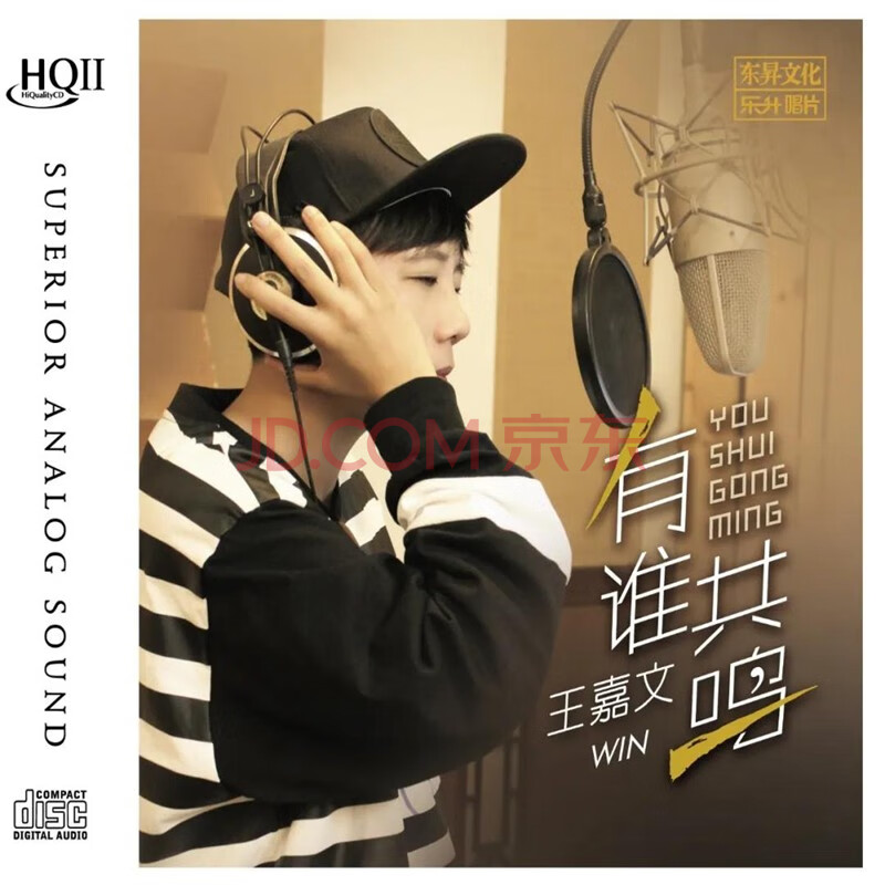 东升唱片 王嘉文cd 有谁共鸣 高品质音乐光盘 王嘉文cd 有谁共鸣
