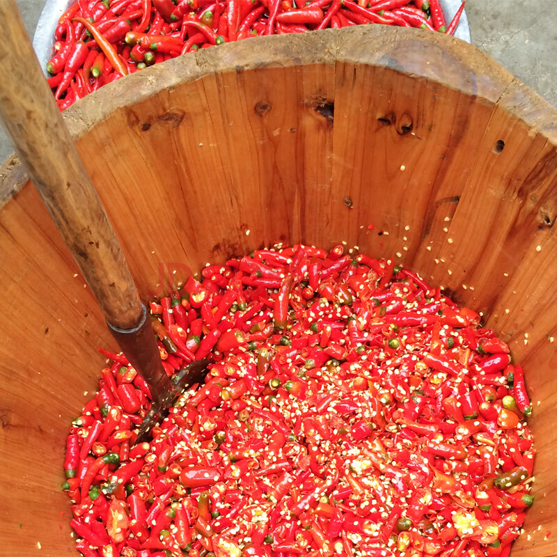 贵州特产糟辣椒手工自制剁辣椒酸辣椒3斤剁椒鱼头辣椒酱农家炒菜