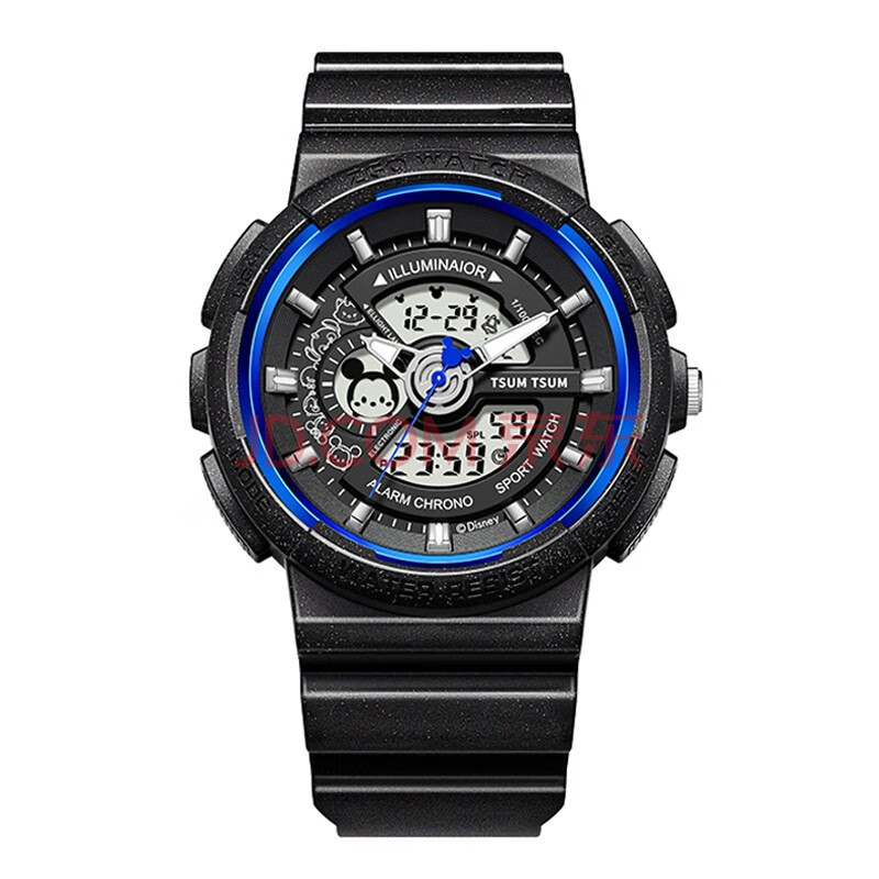 正港zgo手表男潮流防水夜光多功能运动手表初高中学生青少年男款电子