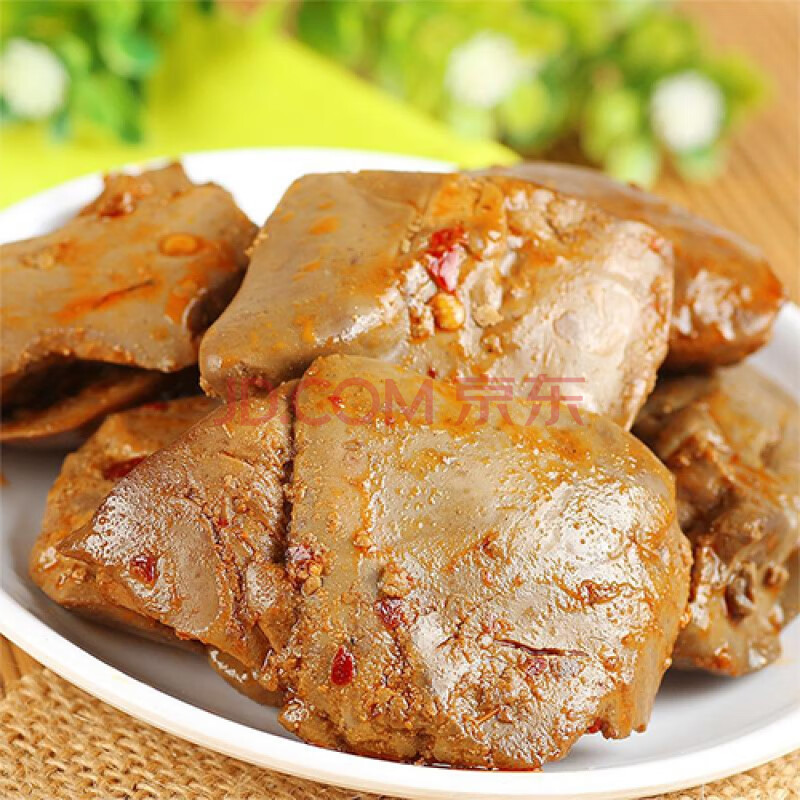 香辣鸭肝卤味即食熟食休闲零食小吃肉类口感500g/20袋 香辣鸭肝【1盒