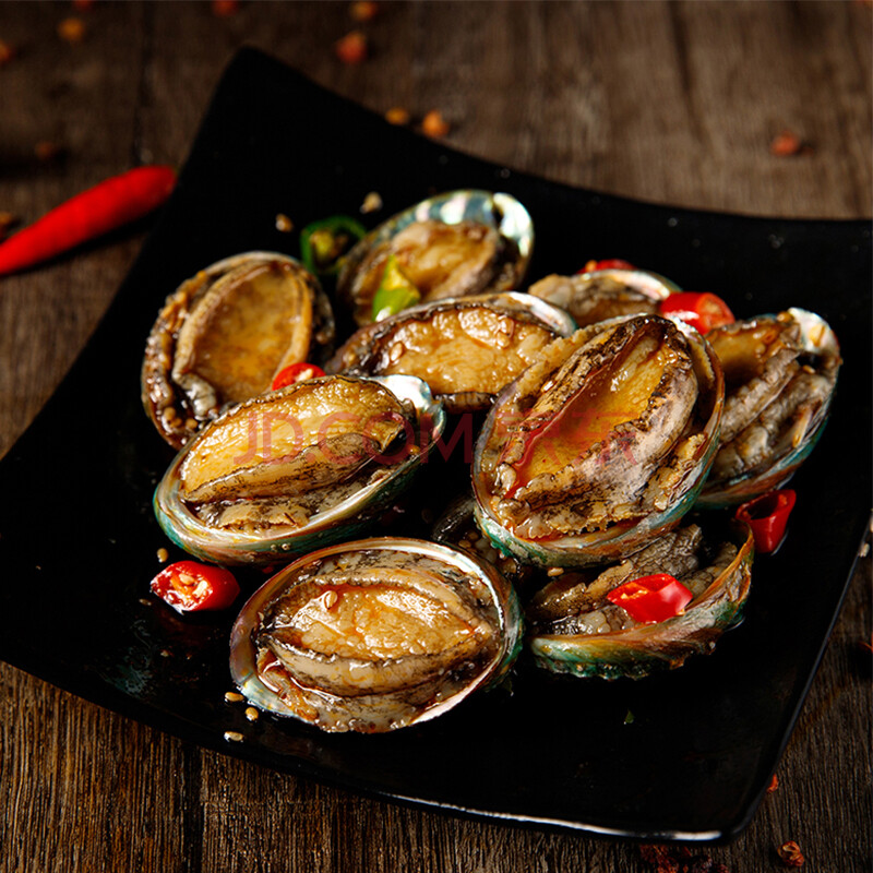 【抢!买一赠一!】海中餐 青岛麻辣即食鲍鱼仔 1罐 约12只 熟制即食