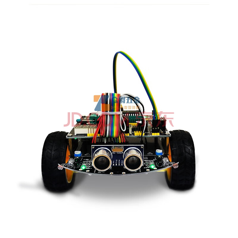 51单片机智能小车 app循迹避障机器人重力感应车 电子diy制作套件 app