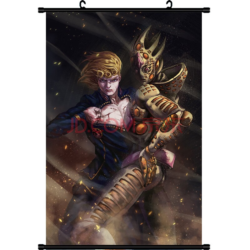 刻沫 动漫海报jojo的奇妙冒险周边挂画黄金之风空条承太郎布鲁诺二