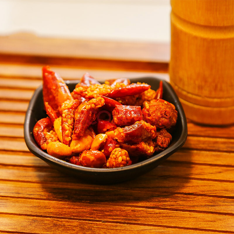 香脆椒重庆特产下酒菜零食小吃香酥脆辣椒花生脆香辣酥 香脆椒(短)微