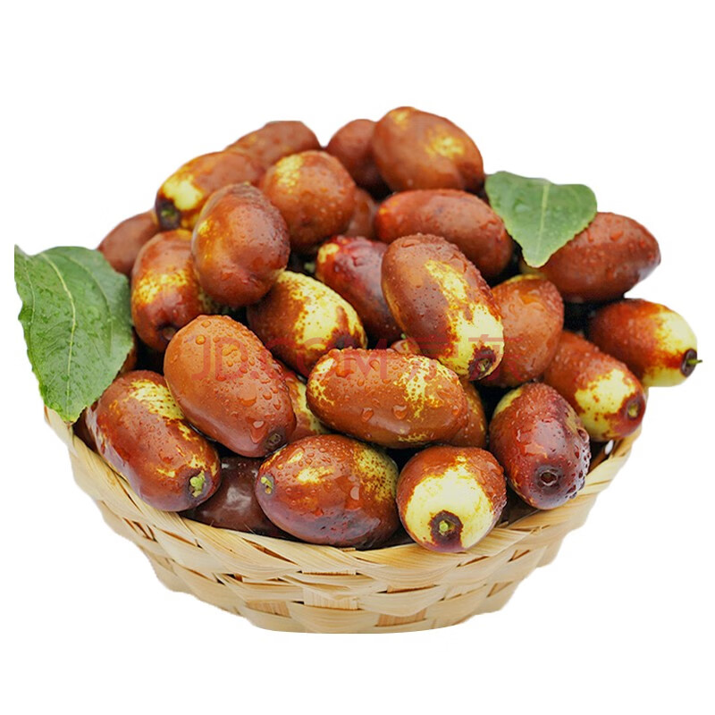 宁夏灵武长枣 新鲜长红枣 鲜枣 脆枣子 脆甜红枣 5斤