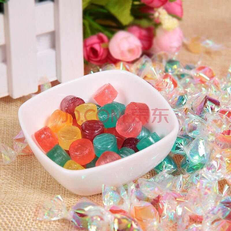 小酸酸糖果/千纸鹤酸溜溜水果糖糖果零食怀旧老式水果味婚庆喜糖 酸甜