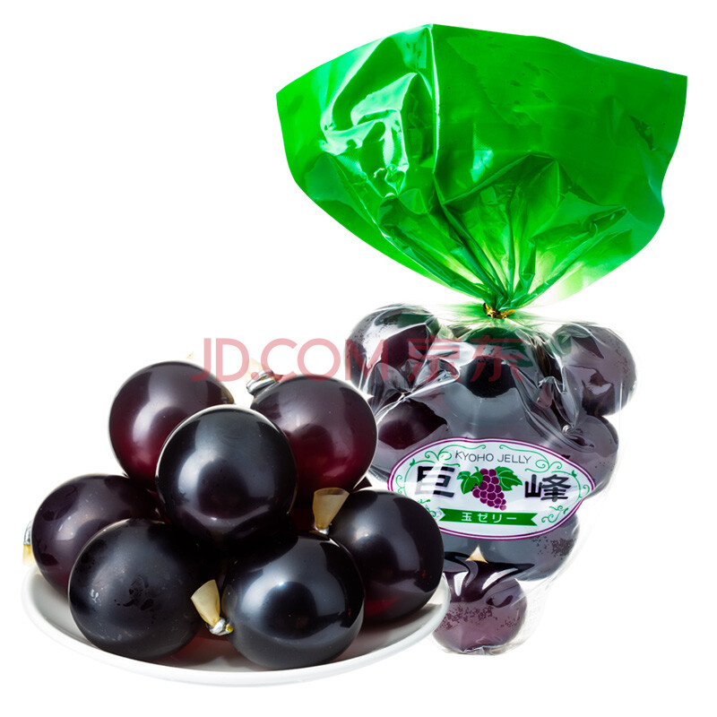 【优选美味】日本进口网红零食甜品富士山巨峰提子葡萄果冻北海道气球