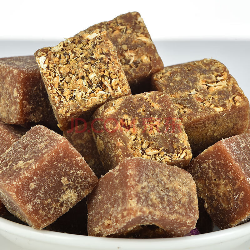 红糖姜茶黑糖块姜汁水女生姜糖 生姜味红糖块 1000克