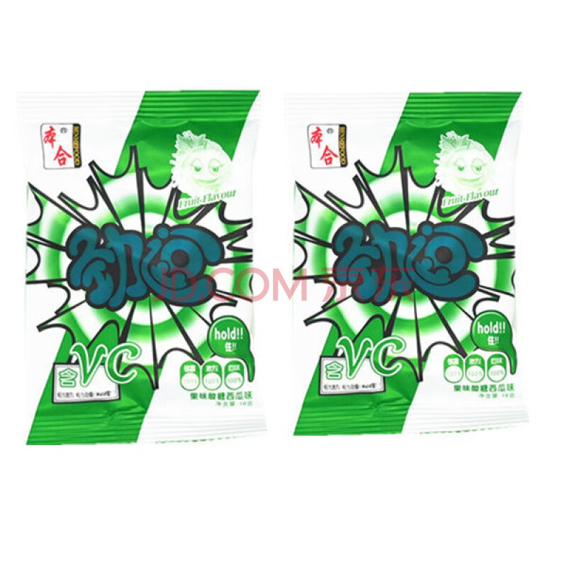 本合劲逗秀逗水果味酸糖540g 酸爽糖超酸搞怪儿时怀旧零食整蛊糖 西瓜