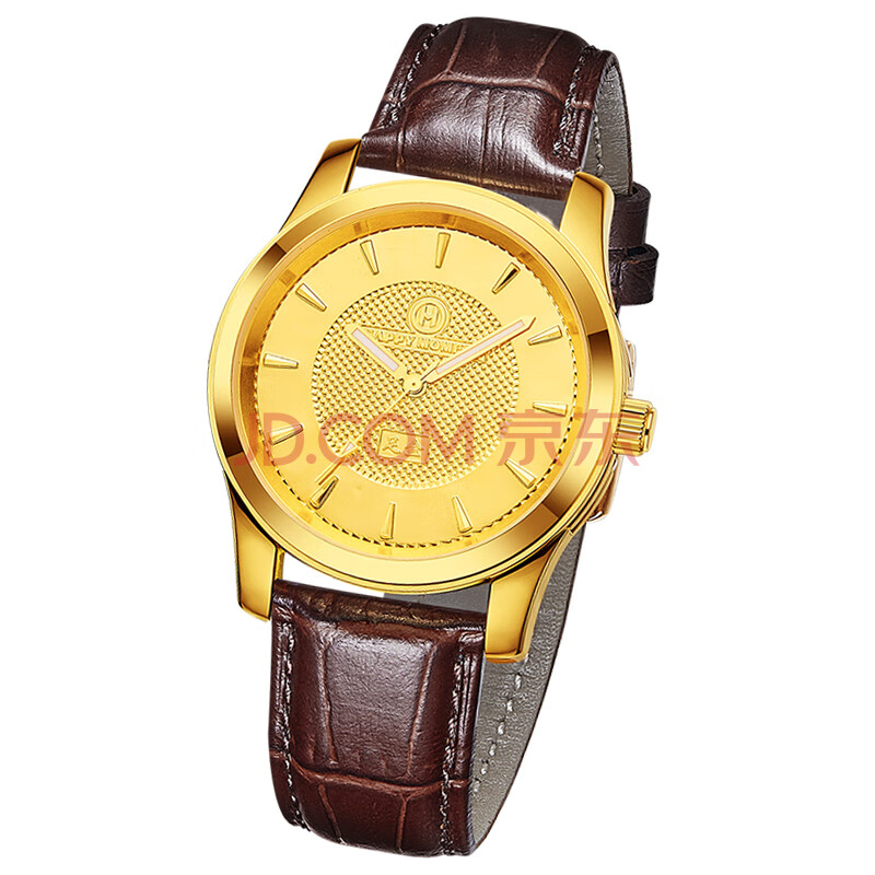 腕表 国表 摩门特(happy moment) 摩门特金表(hm) 金表男纯金999表盘
