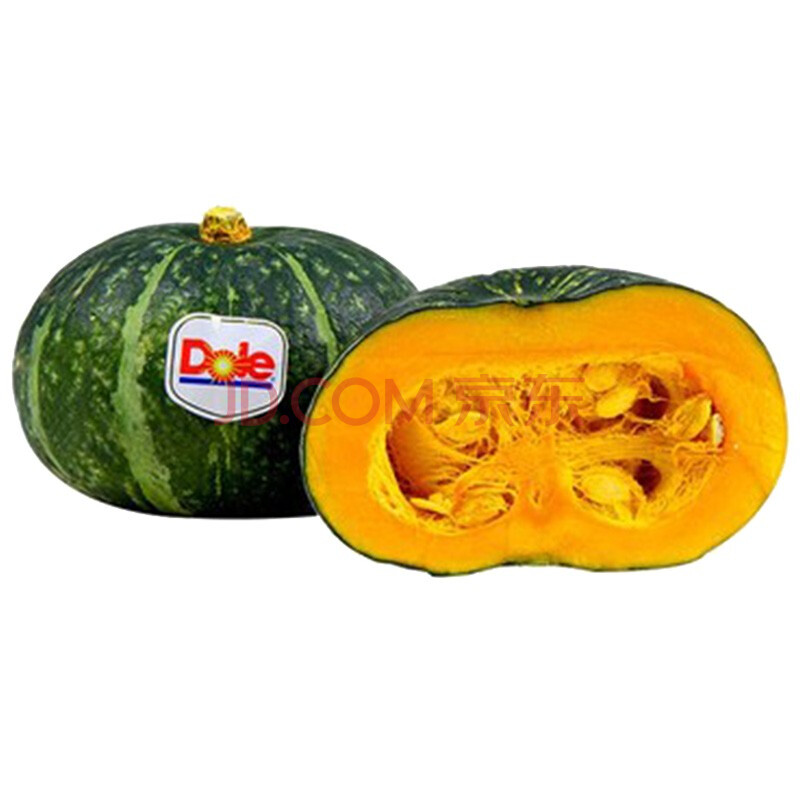 dole都乐南瓜小南瓜2个 约1500g板栗国产贝贝南瓜香甜软糯