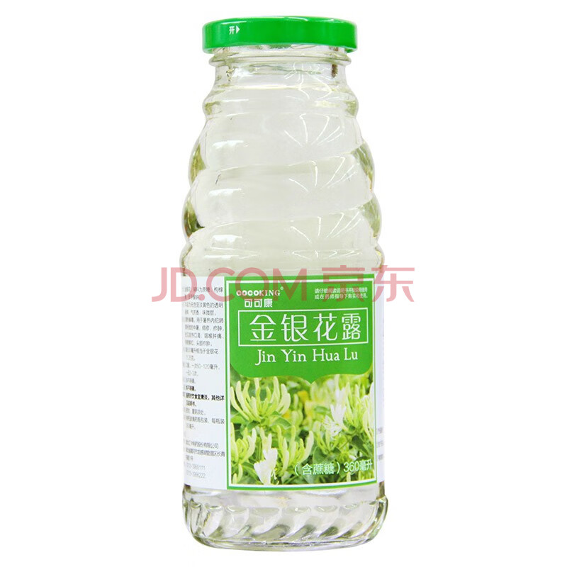 可可康 金银花露 360ml(含糖型)/瓶清热解毒 用于小儿痱毒 暑热口渴