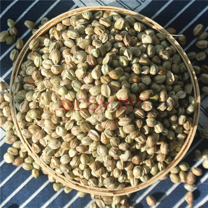 麻子五香大粒人吃生熟麻籽 大颗粒生麻子(500g)