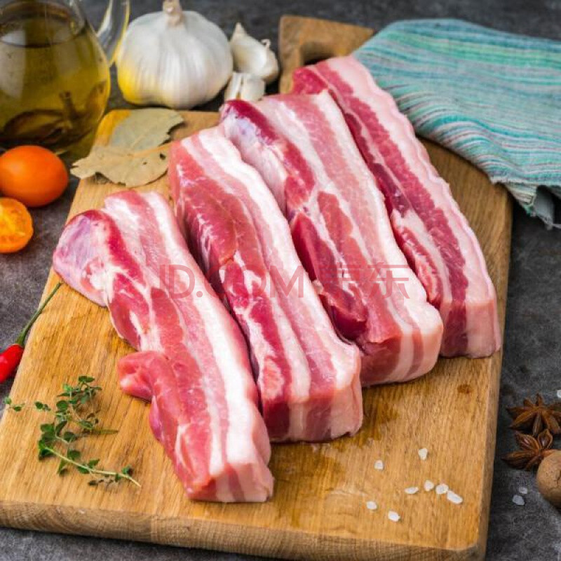 五花肉跑山猪农家山林放养优五花土猪肉农村散养肥瘦相间 五花肉【5斤