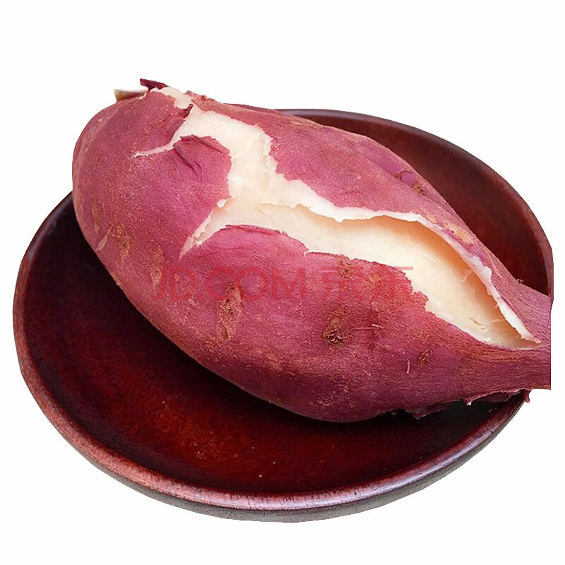 板栗红薯 农家自种白心番薯地瓜新鲜蔬菜 中大薯3斤装