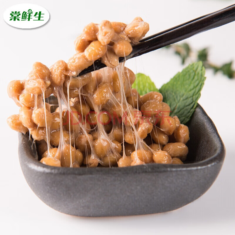 棠鲜生 新鲜纳豆即食装拉丝纳豆菌拌沙拉170g*8组 170g*4组