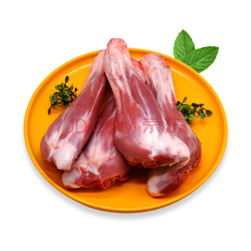 杞乐康 宁夏滩羊肉 生鲜新鲜羔羊前后小腿2斤/盒 羊腱子羊棒骨烧烤