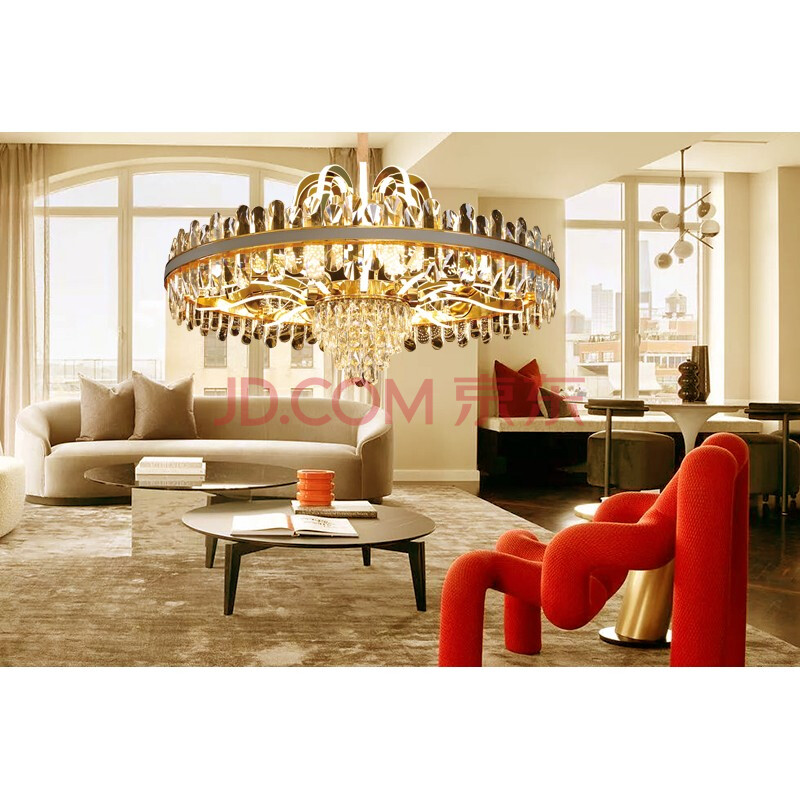 千亮照明客厅卧室吊灯(1510,1511,1520) 1030*570mm168w(1510)