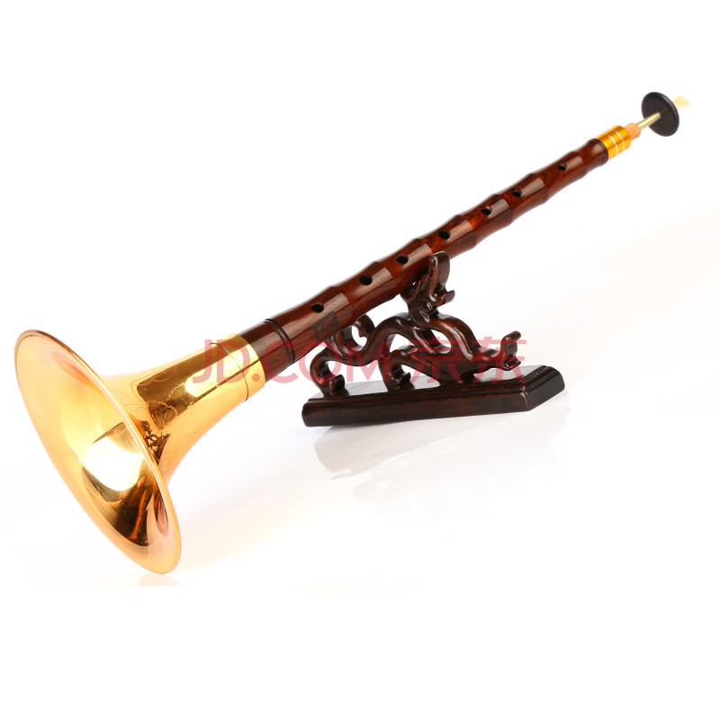 ld 老红木唢呐乐器全套演奏索拉纯铜锁呐大小号定制款 百年老红木小g