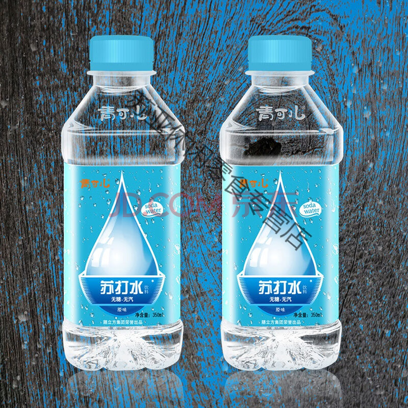 苏打水350ml多规格无汽无糖苏打水整箱多规格矿泉水饮料 【6瓶原味】