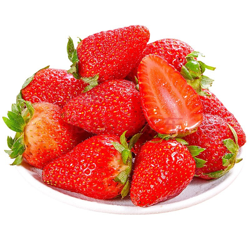 草莓 红颜草莓 新鲜草莓 现摘现发鲜草莓 新鲜水果 5斤装