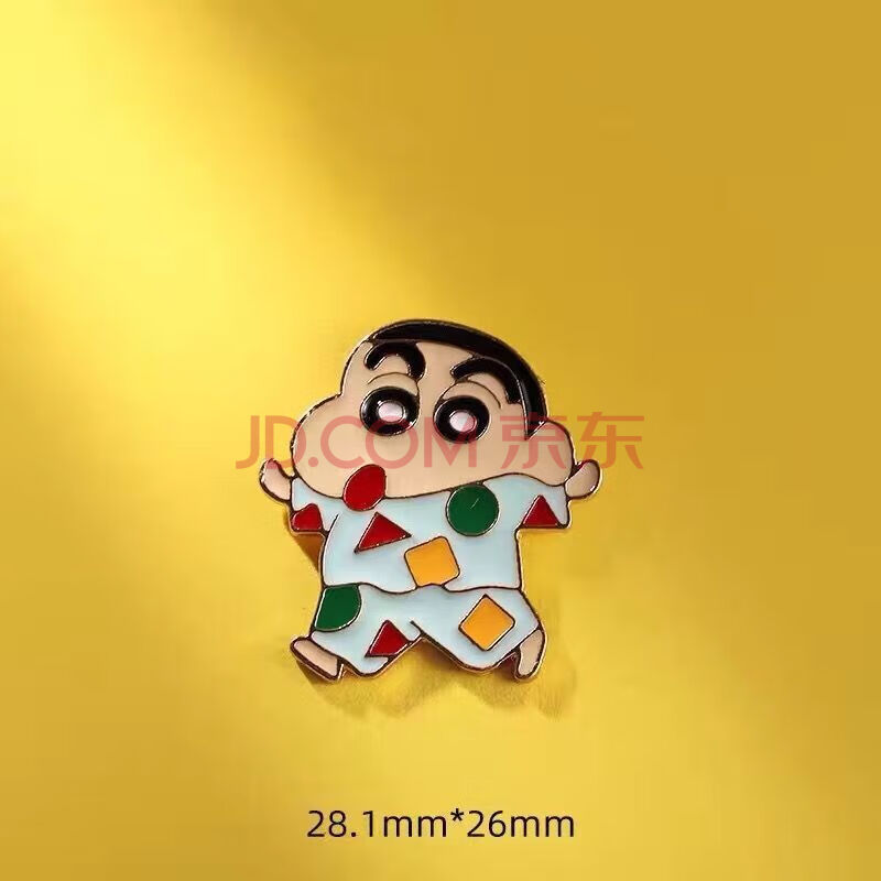 蜡笔小新胸针 ins潮流日系可爱卡通趣味动漫金属徽章小清新风学生书包