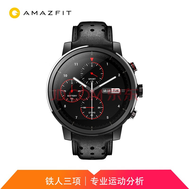                     AMAZFIT 华米 A1609 智能手表 (黑色)                