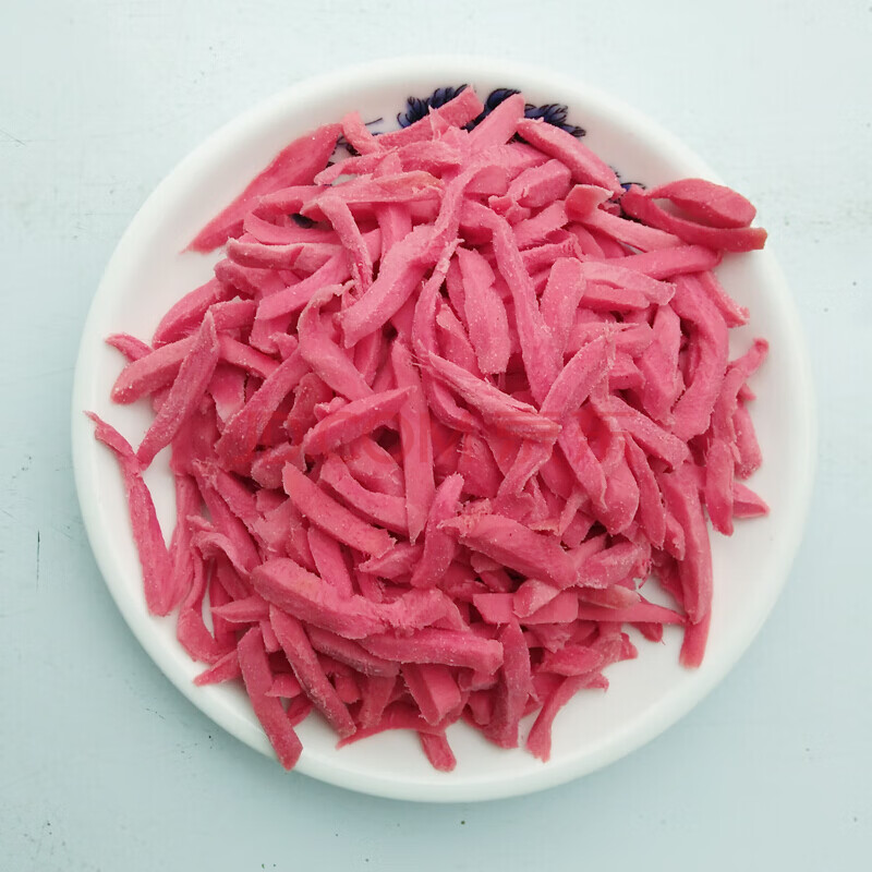 湖南特产自制红姜丝 咸甜爽口味干红姜块办公室零食 500克 红姜丝500