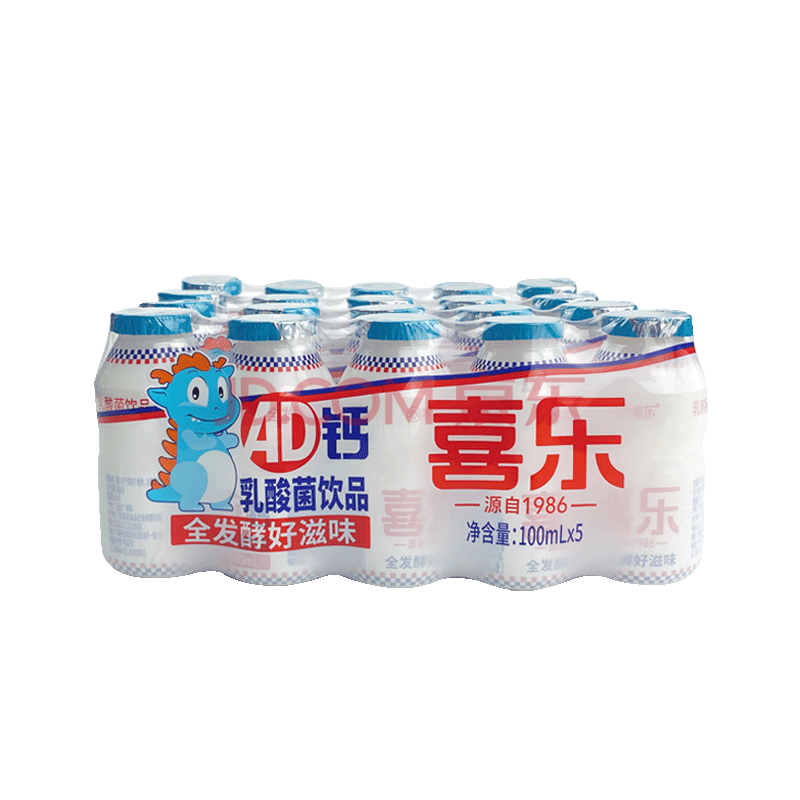 喜乐ad钙乳酸菌饮品100ml*20瓶儿童营养饮品