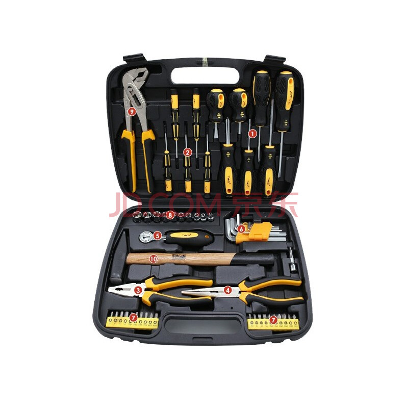 东工 螺丝刀套装家用万能多功能超硬工业级一字十字螺丝批工具组合