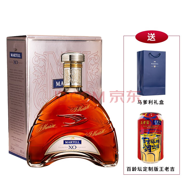 马爹利拱桥xomartell洋酒干邑白兰地法国原装进口洋酒带盒350ml