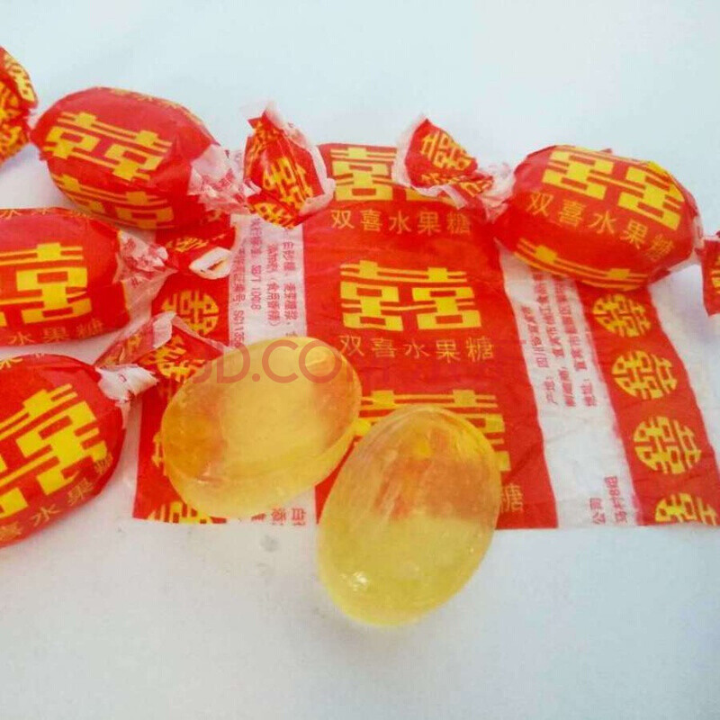 老式水果糖红双喜喜糖果味硬质糖小时候味道怀旧散装 老式水果硬质糖2
