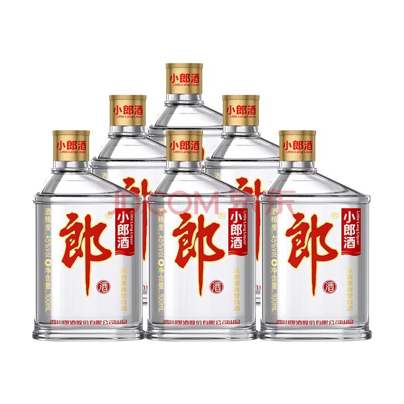 假一賠十】郎酒 經典小郎酒 小酒 濃醬兼香型白酒 45度 100ml*24瓶