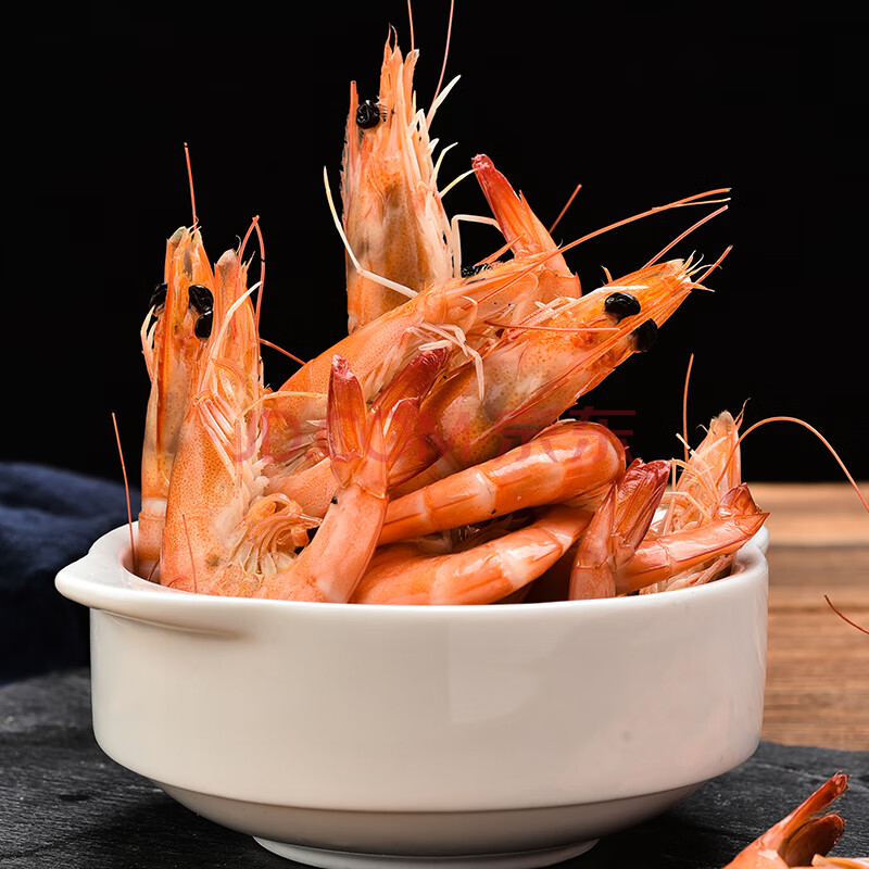 烤虾干250g对虾干虾海鲜大号特大碳烤虾干炭烤加热即食零食
