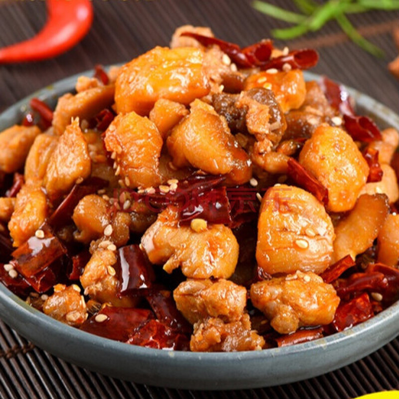 冷吃兔自贡麻辣袋装美食兔肉系列正宗香辣兔丁四川特产小吃零食 招牌