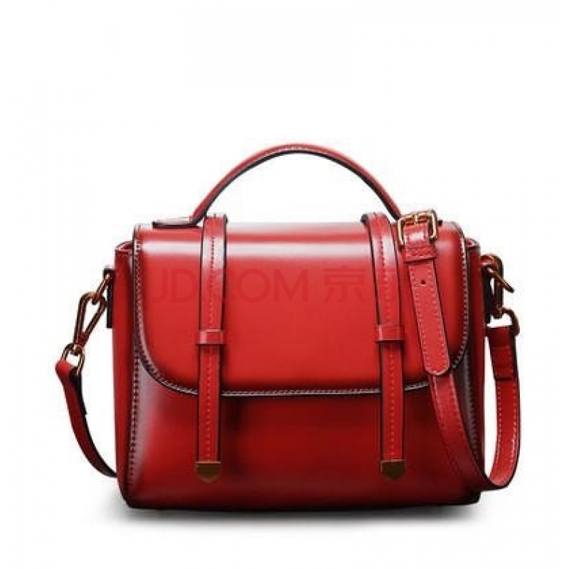 cere kom女包新款韩版时尚包包豆腐包斜挎单肩小方包手提包潮 酒红色