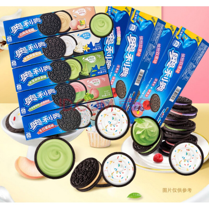 亿滋奥利奥夹心饼干116g*6盒装多口味办公室儿童休闲下午茶零食 任意