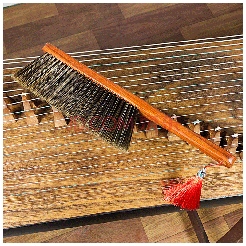 木质乐器扬琴古筝大琴清洁扫灰毛刷子琴弦琴面筝码缝隙 含苞欲放-玛瑙