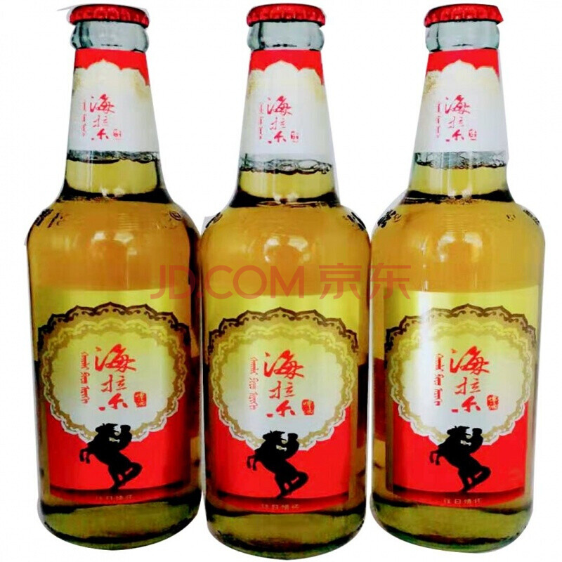 内蒙古呼伦贝尔海拉尔啤酒往日情怀12瓶玻璃瓶整箱