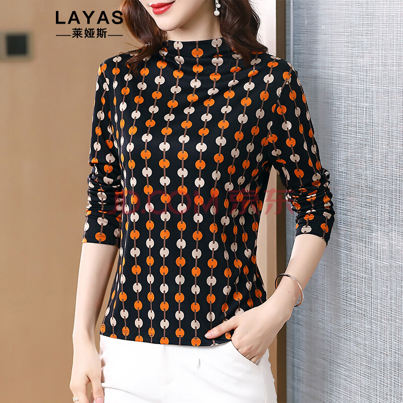 莱娅斯真丝t恤女2021新款上衣 橙色 xl【图片 价格 品牌 报价】-京东
