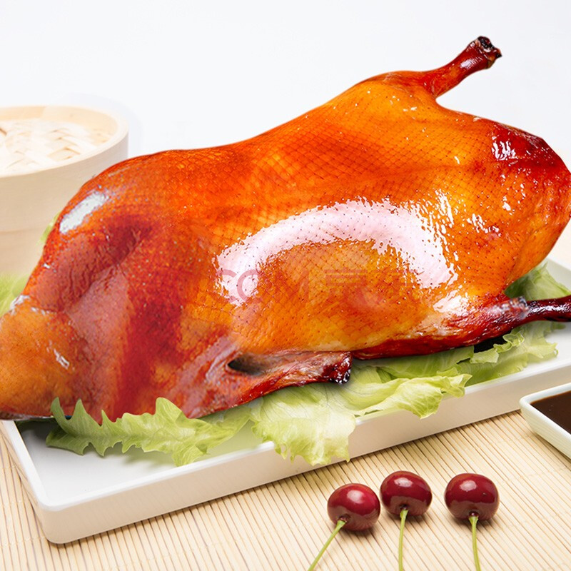 恒慧北京烤鸭正宗老北京特产脆皮烤鸭端午节礼 800g*2