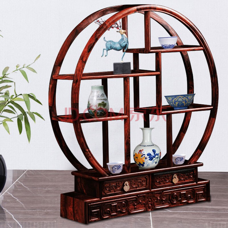 红木家具 红木博古架 天从 天从 红木家具大红酸枝/老红木/老挝红酸枝